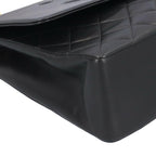 Black Fabric Chanel Shoulder Bag