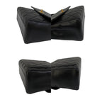 Black Fabric Chanel Shoulder Bag