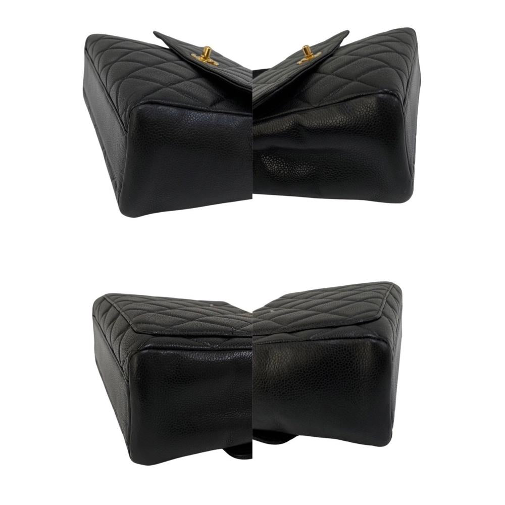 Black Fabric Chanel Shoulder Bag