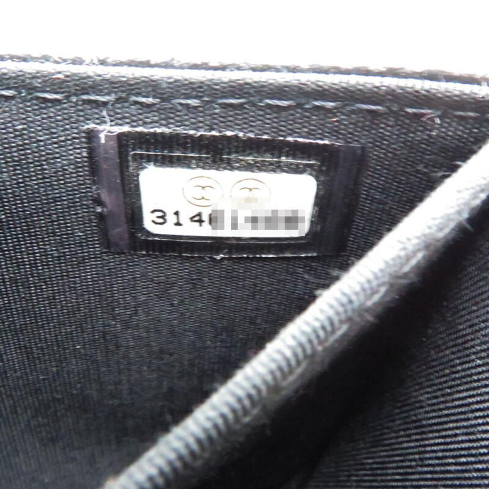 Black Fabric Chanel Shoulder Bag