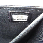 Black Fabric Chanel Shoulder Bag