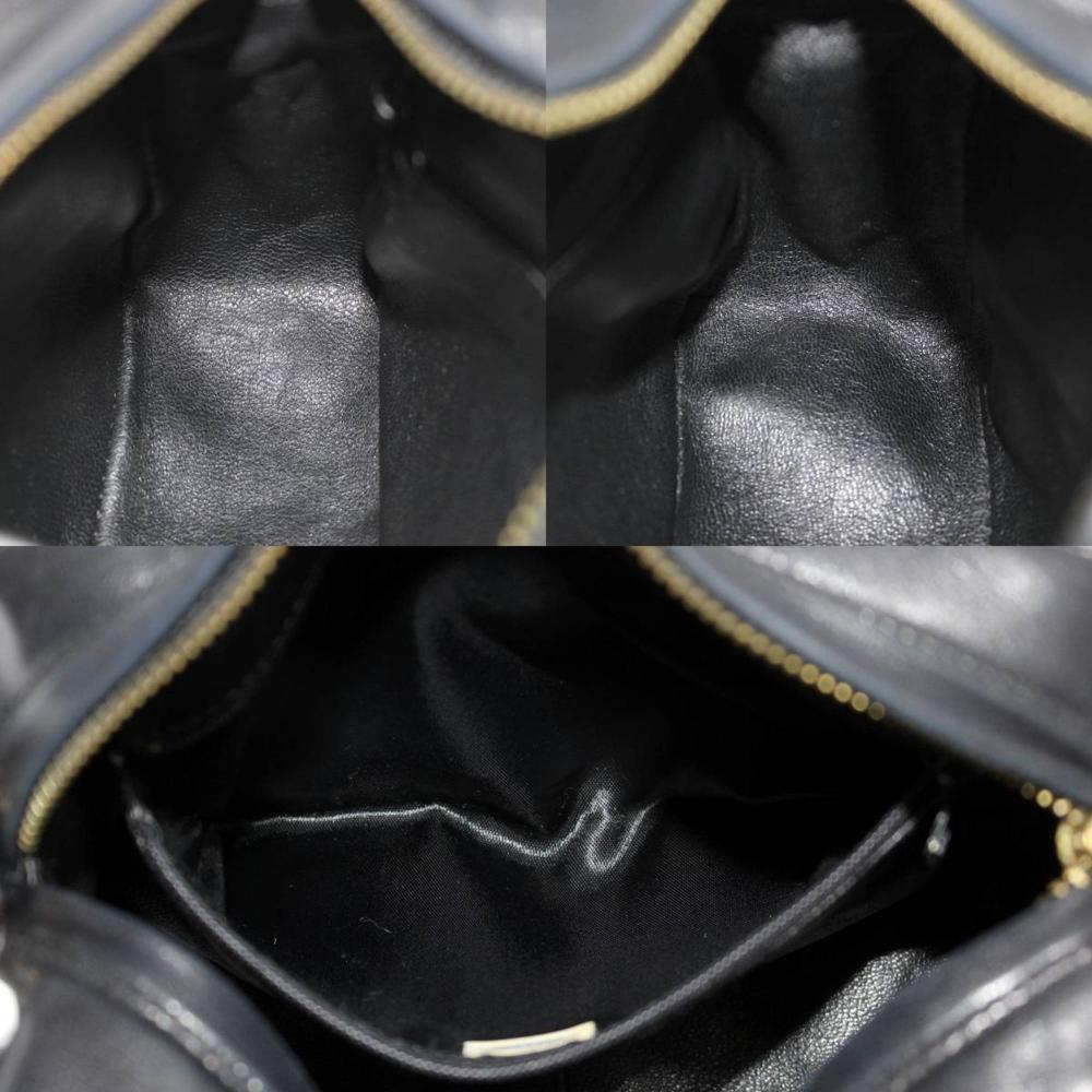 Black Fabric Chanel Shoulder Bag