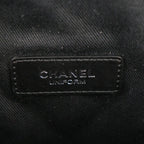 Black Fabric Chanel Belt Bag