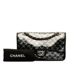 Black Fabric Chanel Shoulder Bag