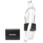 Black Fabric Chanel Flap Bag
