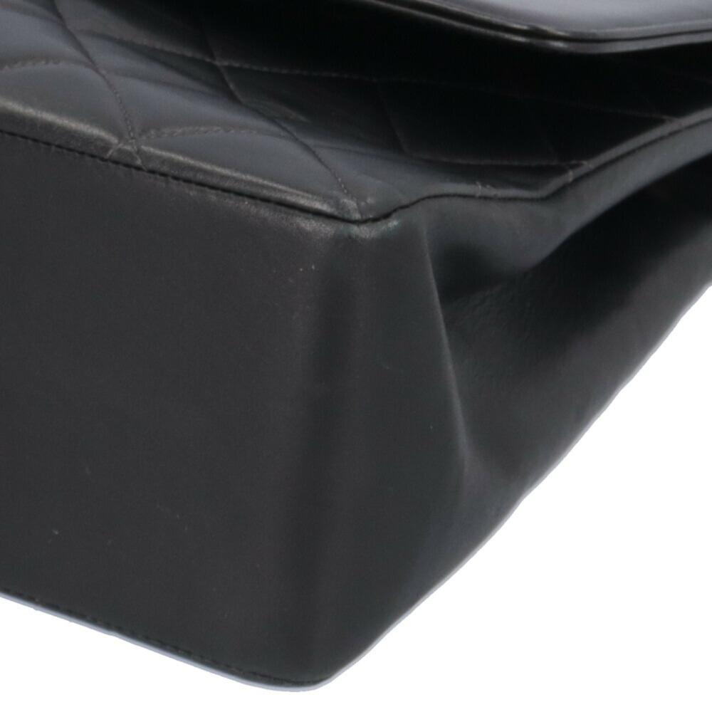 Black Fabric Chanel Shoulder Bag