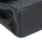 Black Fabric Chanel Flap Bag