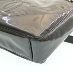 Black Leather Chanel Shoulder Bag