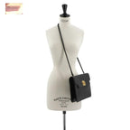 Black Leather Chanel Shoulder Bag