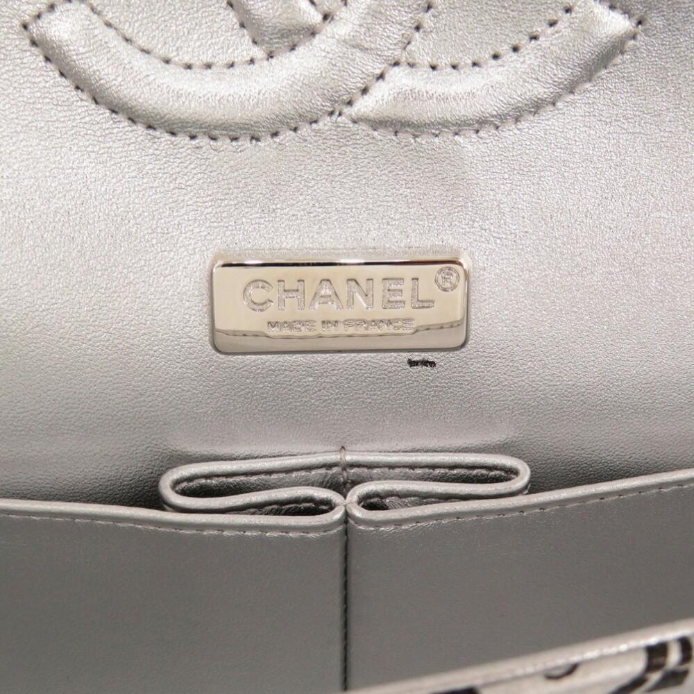 Black Leather Chanel Flap Bag