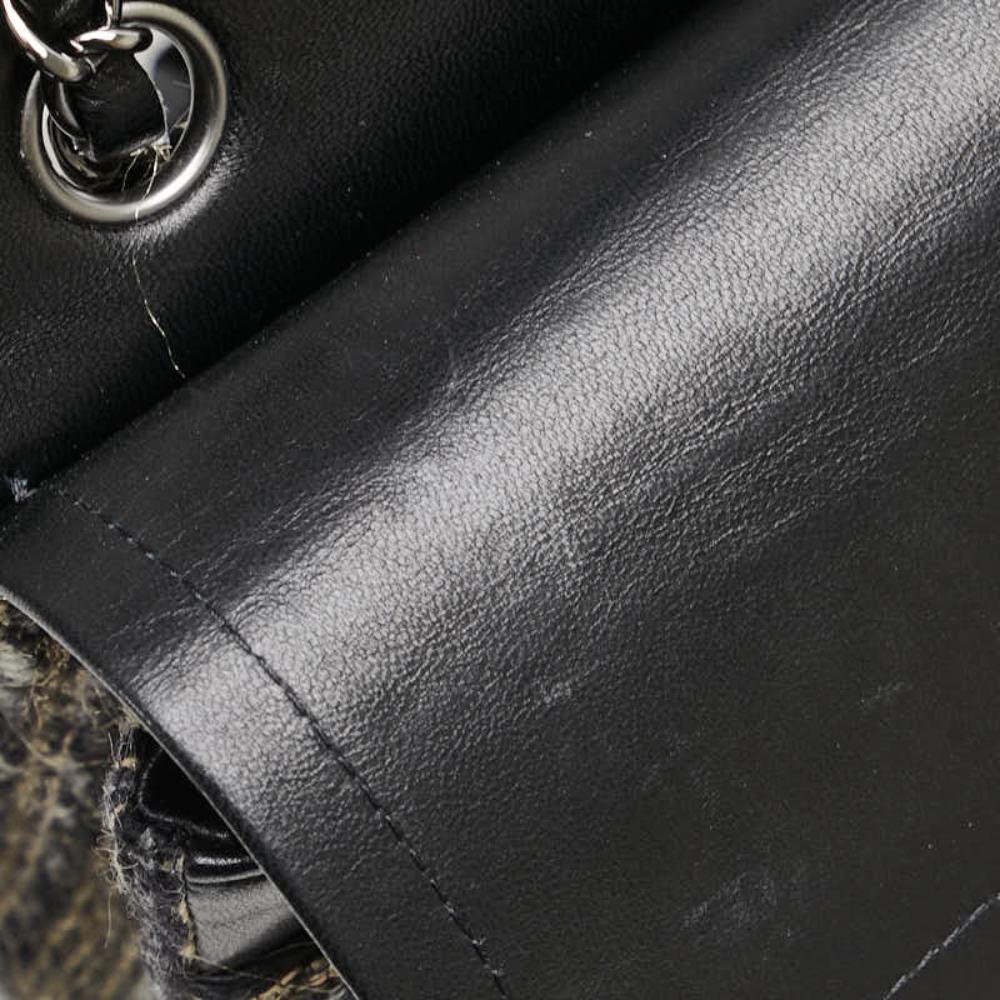 Black Leather Chanel Flap Bag