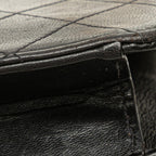 Black Leather Chanel Flap Bag