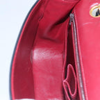 Black Leather Chanel Shoulder Bag