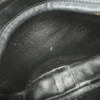 Black Leather Chanel Shoulder Bag