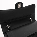Black Leather Chanel Shoulder Bag