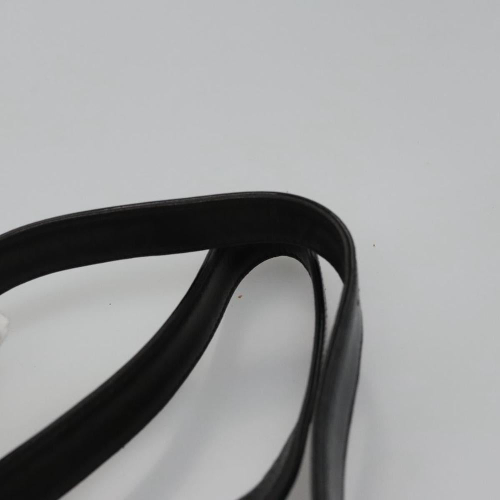 Black Leather Chanel Backpack
