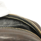 Black Leather Chanel Shoulder Bag