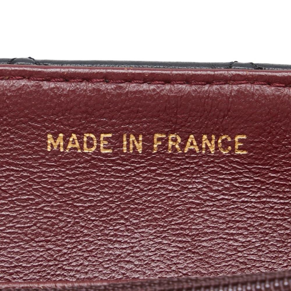 Black Leather Chanel Shoulder Bag