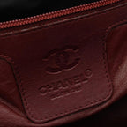 Black Leather Chanel Backpack