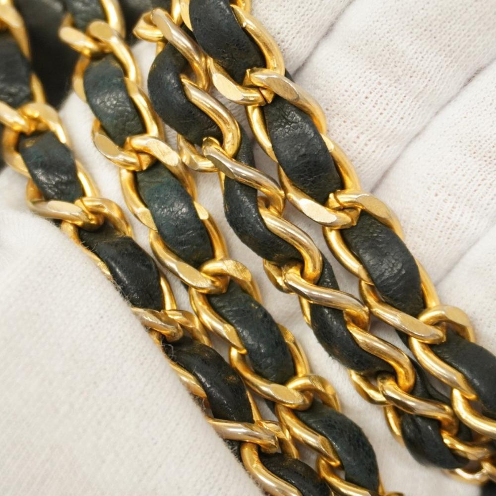 Black Leather Chanel Flap Bag