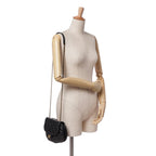 Black Leather Chanel Flap Bag