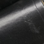 Black Leather Chanel Flap Bag