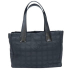Black Leather Chanel Travel Line