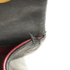 Black Leather Chanel Shoulder Bag