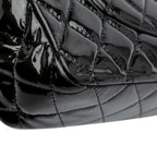 Black Leather Chanel Flap Bag