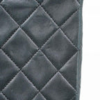 Black Leather Chanel Shoulder Bag