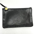 Black Leather Chanel Shoulder Bag