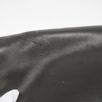Black Leather Chanel Shoulder Bag