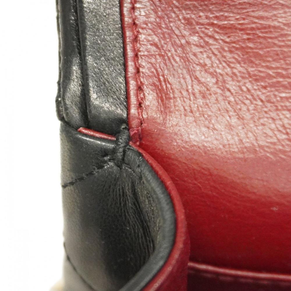 Black Leather Chanel Flap Bag