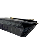 Black Leather Chanel Shoulder Bag