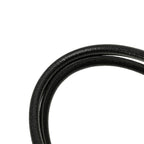 Black Leather Chanel Flap Bag