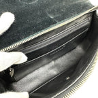 Black Leather Chanel Shoulder Bag