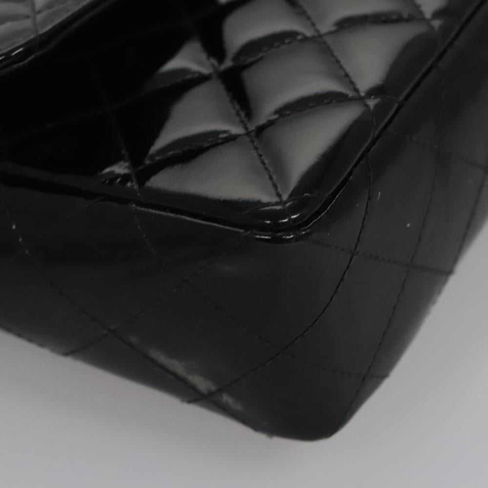 Black Leather Chanel Backpack