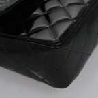 Black Leather Chanel Backpack