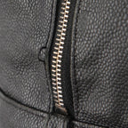 Black Leather Chanel Shoulder Bag