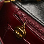 Black Leather Chanel Crossbody Bag