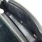 Black Leather Chanel Shoulder Bag