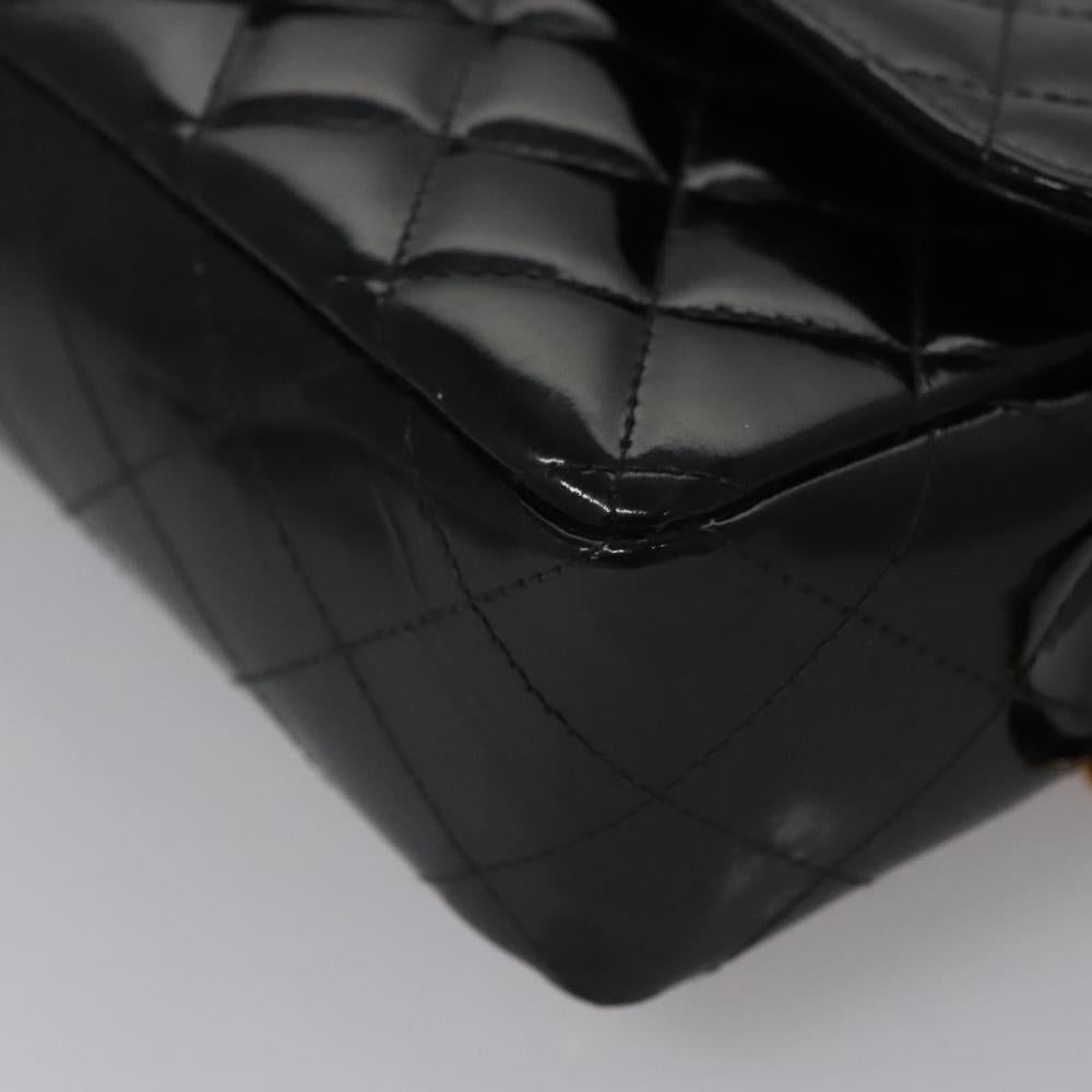 Black Leather Chanel Backpack