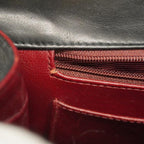 Black Leather Chanel Shoulder Bag