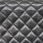 Black Leather Chanel Shoulder Bag