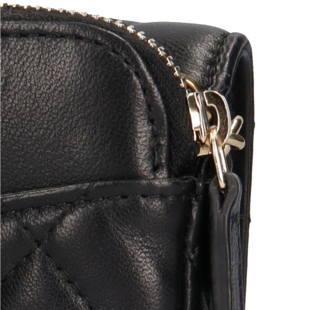 Black Leather Chanel Shoulder Bag