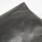 Black Leather Chanel Shoulder Bag
