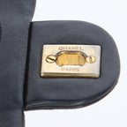 Black Leather Chanel Crossbody Bag