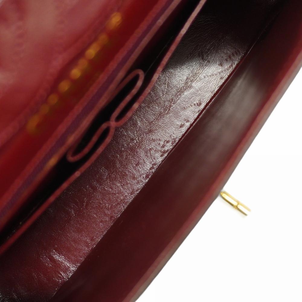 Black Leather Chanel Flap Bag