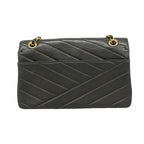 Black Leather Chanel Crossbody Bag