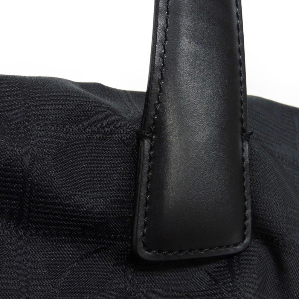 Black Leather Chanel Travel Line